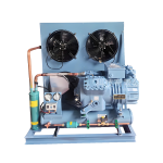 Air Blast Freezer Condensing Unit Semi-Hermetic Reciprocating Piston  Compressor For Cold Room