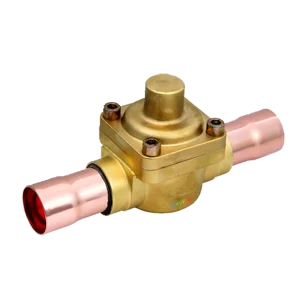 icevibe PKV brass piston check valve with extended copper tube connections