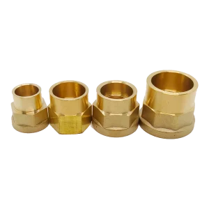 icevibe Brass Female-Thread Socket Adapters — photographed configuration