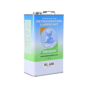 Original RL68H synthetic polyol ester refrigeration oil in a 5 L can